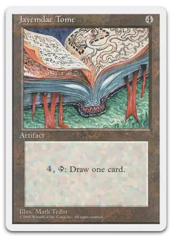 Jayemdae Tome (LP) Fourth Edition 4ED Magic MTG - Image 1