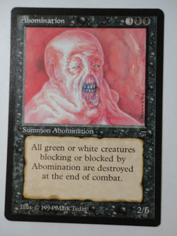 Abomination Legends NM Near Mint English MTG Magic the Gathering - Image 1