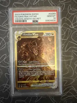 2023 Pokemon SWSH Crown Zenith Giratina VSTAR Galarian Gallery #GG69/GG70 PSA 10 - Image 1
