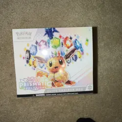 Prismatic Evolutions Elite Trainer Box: Pokemon - ETB - New & Sealed - Image 1