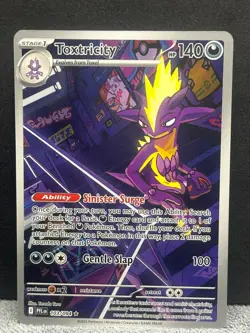 Toxtricity 103/094 Illustration Rare Phantasmal Flames Holo Near Mint - Image 1