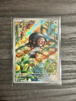 Lechonk 209/197 Illustration Rare Obsidian Flames Pokemon - Image 1