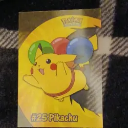 Topps Pokemon Topps Pikachu #25 Foil Promo Pokemon TCG Trading Card - Image 1
