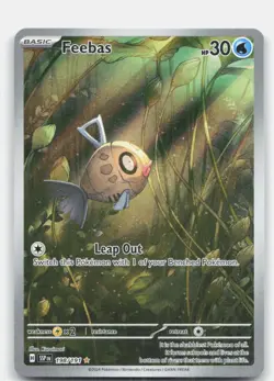 Feebas 198/191 Illustration Rare Surging Sparks Pokemon Near Mint - Image 1