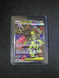 Mega Zygarde ex 104/088 Perfect Order Pokemon Card Secret Rare Full Art NM - Image 1