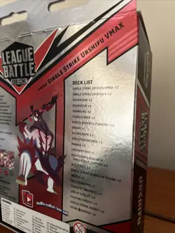POKEMON TCG Urshifu VMAX League Battle Deck RED SINGLE STRIKE ⚡IN STOCK⚡POKEMON - Image 2