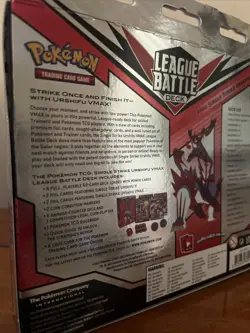 POKEMON TCG Urshifu VMAX League Battle Deck RED SINGLE STRIKE ⚡IN STOCK⚡POKEMON - Image 3