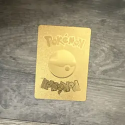 Shining Charizard Gold Metal Pokemon Card Neo Destiny 1st Edition 107/105 - Image 2