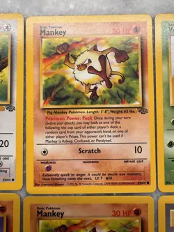 Pokemon Mixed 13 Card Lot Jungle and Rocket Vintage - WOTC - Near Mint Nice - Image 3