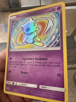 Pokemon TCG Shining Mew Holo Rare Card 40/73 Shining Legends Nm - Image 2