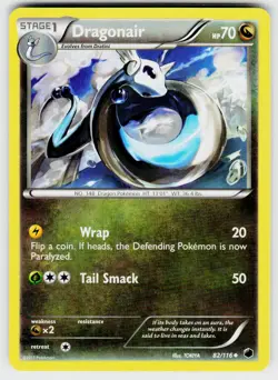 Dragonair Uncommon Plasma Freeze 82/116 Pokemon TCG - Image 1
