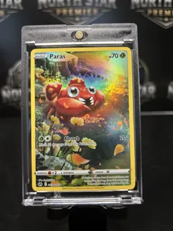 PARAS POKEMON GG32/GG70 TCG SWSH Crown Zenith Ultra Rare FULL ART NM - Image 1