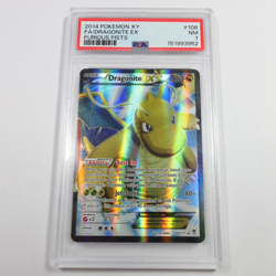2014 PSA 7 Near Mint - Pokemon XY Furious Fists 108/111 Dragonite EX Card 60716B - Image 1