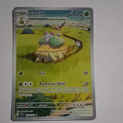 Grotle 164/162 Illustration Rare Temporal Forces Pokemon Near Mint - Image 1
