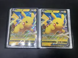 Pokemon Jumbo Card Lot 20 Oversized Cards Pikachu V Dragonite V Lucario VSTAR - Image 1