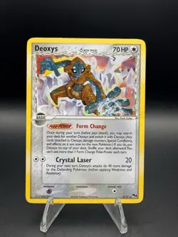 Pokemon TCG Deoxys Delta Species 2/17 Pop Series 4 Holo Rare - Image 1