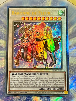 Yu Gi Oh TCG - Baronne De Fleur - RA01-EN034 - 1st Edition - Ultra Rare - NM - Image 3