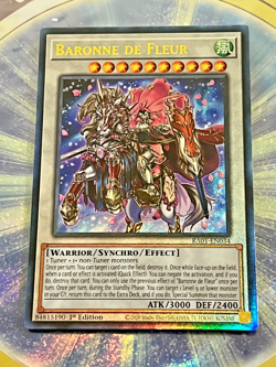 Yu Gi Oh TCG - Baronne De Fleur - RA01-EN034 - 1st Edition - Ultra Rare - NM - Image 4