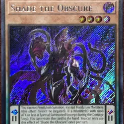 Yu-Gi-Oh! Shade the Obscure Secret Rare BLZD-EN083 1st Ed NM - Image 5