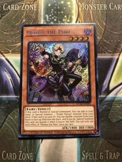 *** MEDIUS THE PURE *** 1ST EDITION SECRET RARE DUAD-ENSP1 YUGIOH! - Image 1