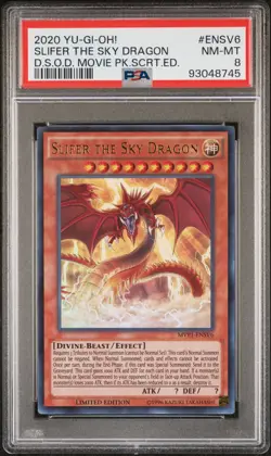2020 #ENSV6 SLIFER THE SKY DRAGON PSA 8 - Image 1
