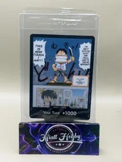 One Piece DON!! Card (Young Luffy) (Devil Fruits Collection Vol1.) - Sealed - Image 1