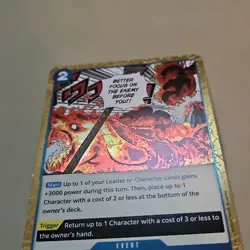 One Piece Hound Blaze (OP05-057/258) Awakening of the New Era Foil Holo TCG - Image 2