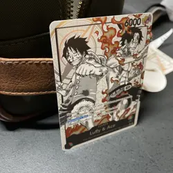 ST30-001 Luffy & Ace leader Alt Art (Parallel) One Piece Card Game ENGLISH Deck - Image 3
