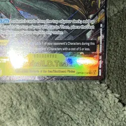 One Piece TCG Marshall D. Teach OP16-119 Alternate Art SEC English NEXT DAY SHIP - Image 4