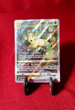 2023 POKEMON SWORD & SHIELD CROWN ZENITH #GG35 FULL ART/LEAFEON VSTAR - Image 1