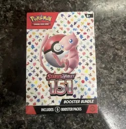 Pokemon TCG Scarlet & Violet 151 Booster Bundle - 6 Booster Packs NEW & Sealed 820650853210 - Image 1
