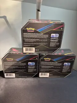 POKEMON TCG CROWN ZENITH ZAPADOS, ARTICUNO, MOLTRES TIN SET - 3 TINS Sealed - Image 4