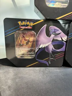 POKEMON TCG CROWN ZENITH ZAPADOS, ARTICUNO, MOLTRES TIN SET - 3 TINS Sealed - Image 5