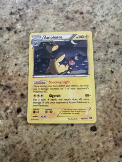 Ampharos 40/114 XY-Steam Siege Holo Pokemon TCG Lightly Played - Image 1