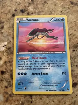 Suicune 30/122 Breakpoint Holo Pokemon TCG Lightly Played - Image 1