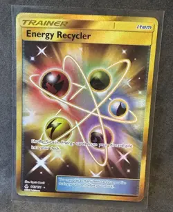 Energy Recycler (Secret) 143/131 Sm-Forbidden Light Holo Pokemon TCG MP - Image 1
