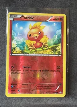 Torchic 25/160 XY Primal Clash Reverse Holo Pokemon TCG Lightly Played - Image 1
