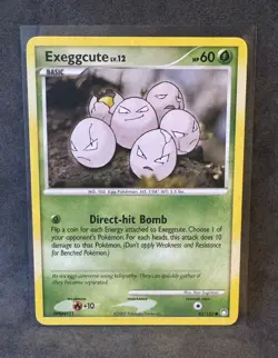 Exeggcute 82/123 Mysterious Treasures Regular Pokemon TCG Moderately Played - Image 1