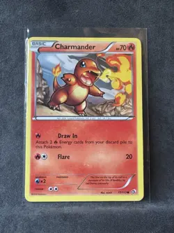 Charmander 17/113 Legendary Treasures Regular Pokemon TCG Moderately Played - Image 1
