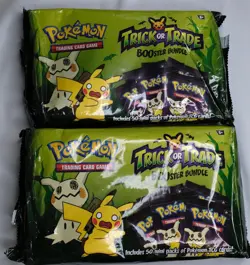2x Pokemon TCG Trick or Trade Booster Bundles (100 Total Packs) 2023 New Sealed - Image 1
