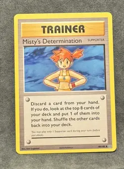 Pokemon TCG Misty's Determination Evolutions 80/108 Regular Uncommon LP - Image 1