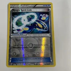 Pokemon TCG Kyogre Spirit Link 132/160 Trainer Reverse Holo - Image 3
