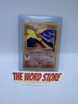 Pokemon TCG Moltres Wizards Black Star Promos 21 Regular Promo HP - Image 1