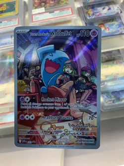 Pokemon Team Rocket's Wobbuffet (Pokemon Center Exclusive) 203 - Image 1