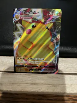 Pokemon TCG Vivid Voltage Pikachu VMAX 44/185 Ultra Rare Near Mint Condition - Image 1