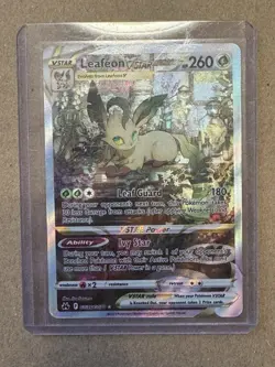 Leafeon VSTAR GG35/GG70 Crown Zenith Galarian Gallery Full Art Rare Pokemon TCG - Image 1