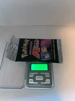 Sealed Team Rocket Booster Pack WoTC Vintage Pokemon Rare* 20.89g - Image 1