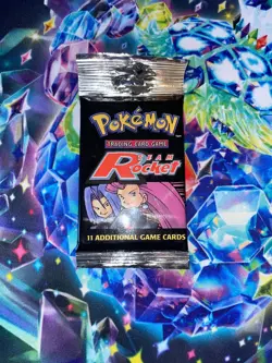 Sealed Team Rocket Booster Pack WoTC Vintage Pokemon Rare* 20.89g - Image 2