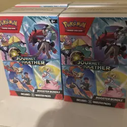 Pokemon TCG Scarlet Violet SV09 Journey Together Booster Bundle New Sealed - Image 1