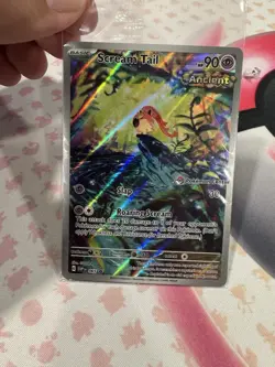 Scream Tail #065 Scarlet & Violet Black Star Pokemon Center Stamped Promo SEALED - Image 1